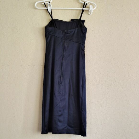 Cache Womens Strapless Mini Cocktail Dress 2 Prom Formal Made In USA - Picture 3 of 6